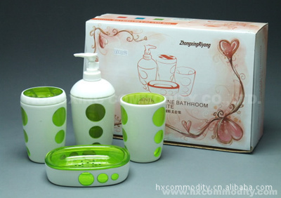 【浴室同心圓精美套裝(4件套)】?jī)r(jià)格,廠家,圖片,其他水暖衛(wèi)浴五金,汕頭市宏星日用品-